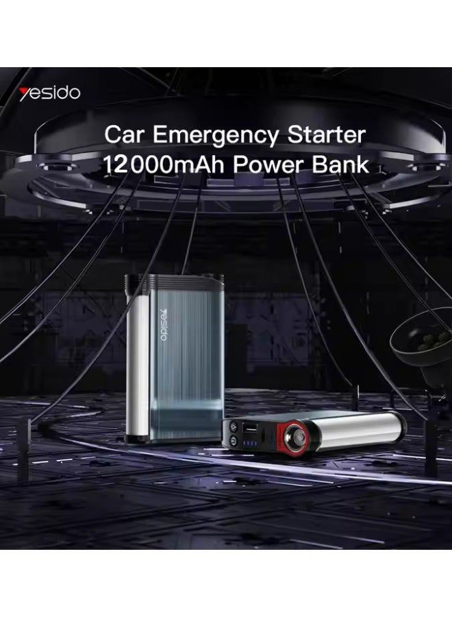 YESIDO Jump Starter 12000MAH - Image 4