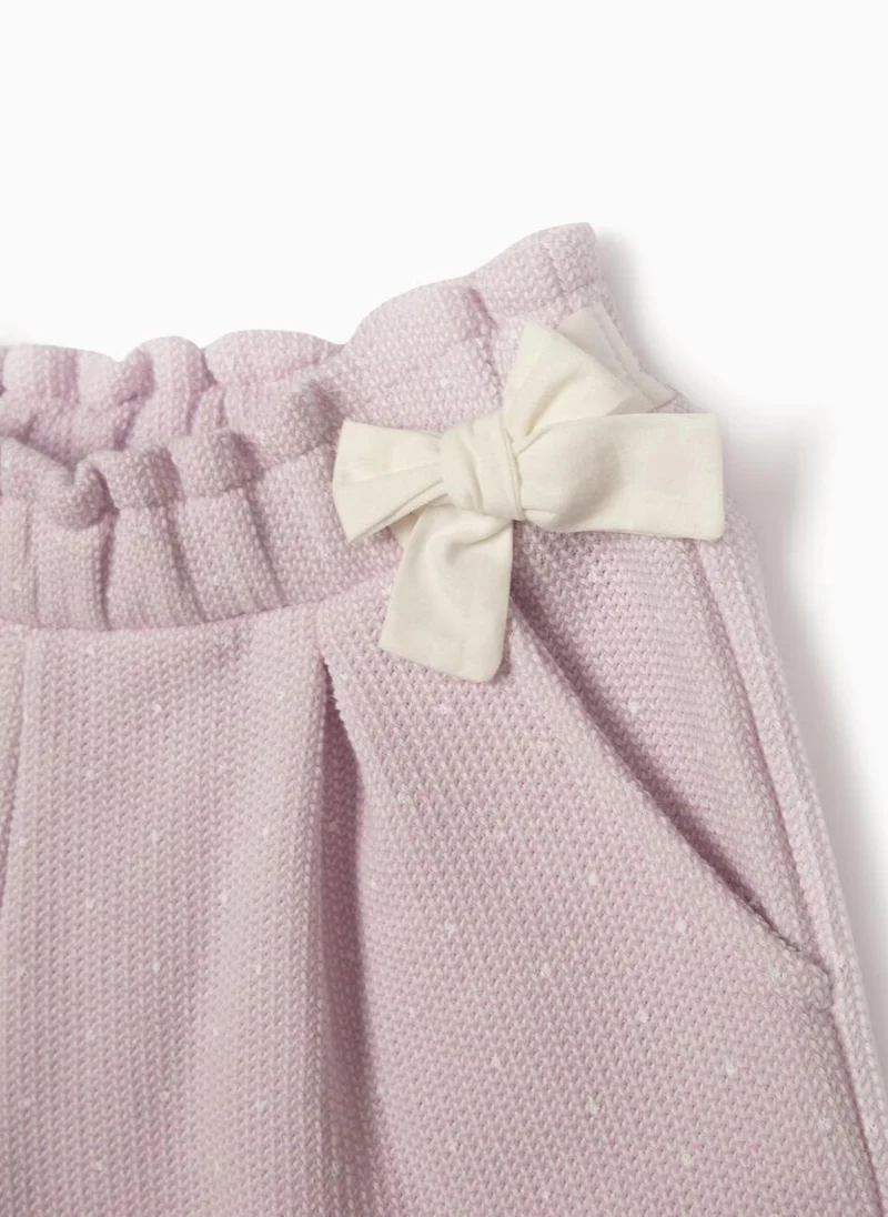 زيبي Zippy Knitted Shorts For Baby Girls, Purple