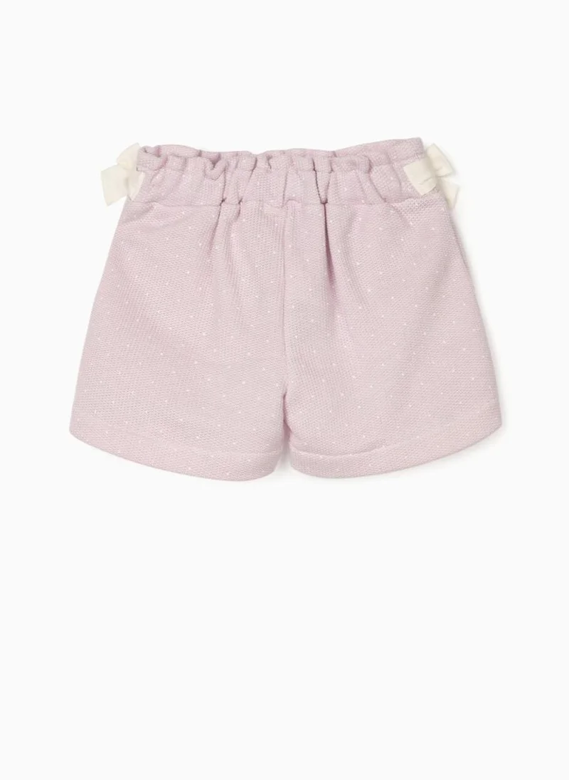 زيبي Zippy Knitted Shorts For Baby Girls, Purple