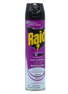 RAID MULTI INSECT KILLER 400ML ODORLESS