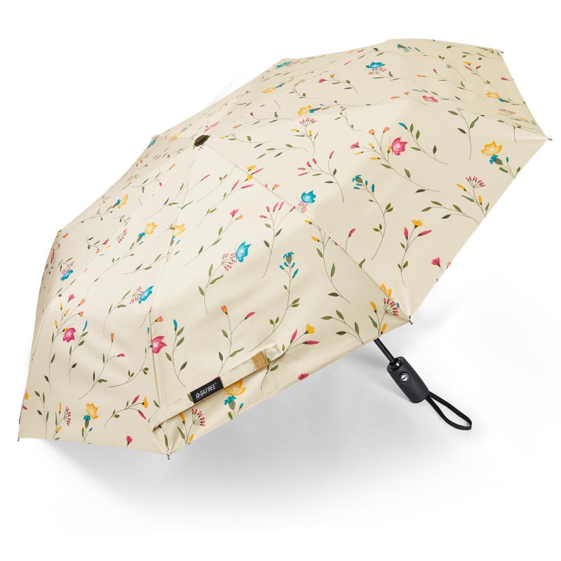 G4Free UPF 50+ UV Protection Large Travel Umbrella 42/46 Inch Auto Open Close Windproof Sun Blocking Umbrella - Image 1