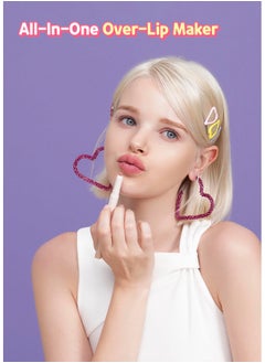 COLORGRAM All In One Overlip Maker 04 Soft Pink Versatile Lip Liner & Contour Matte Finish Perfect For Daily Wear Bigger And Fuller Lips Plumping Effect Smoothcreamy Texture  - Image 2
