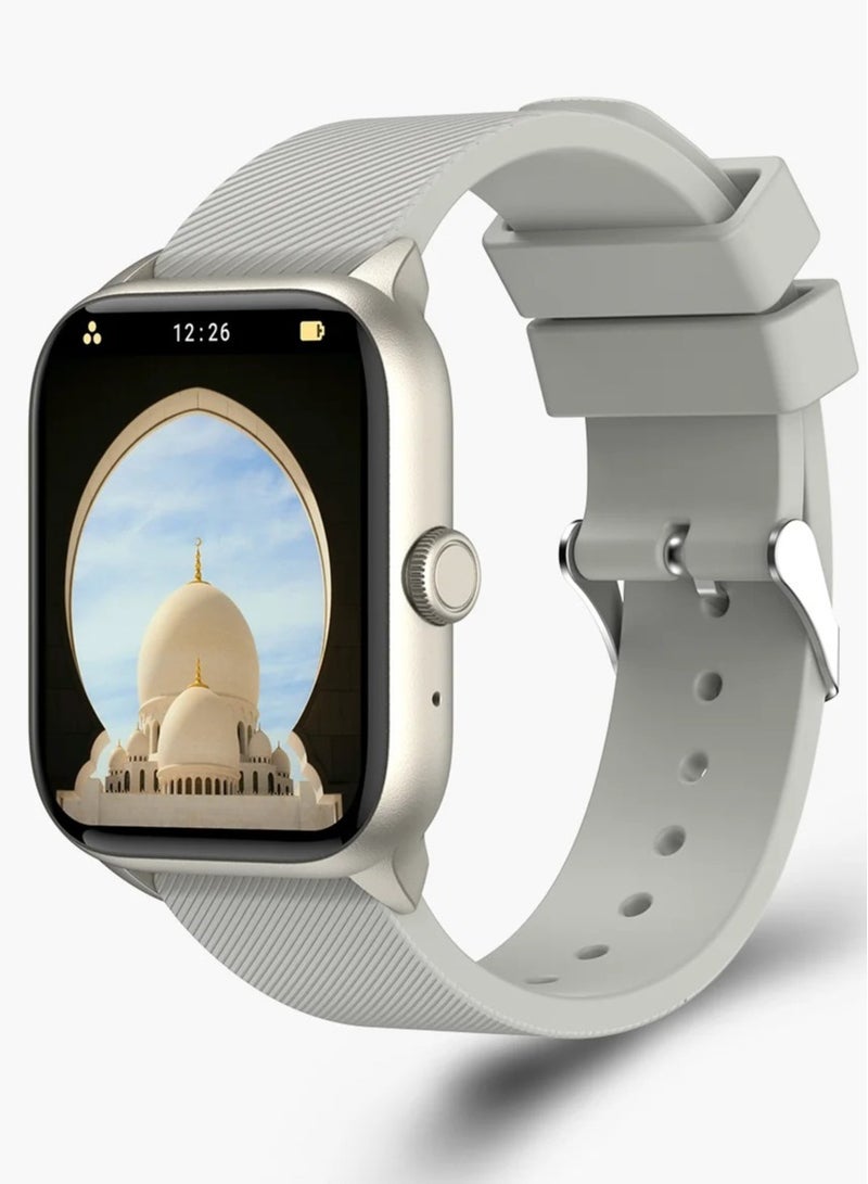 iQibla QWatch S2 1.83 Inch Quran Watch Bluetooth Phone Call SmartWatch - Image 2