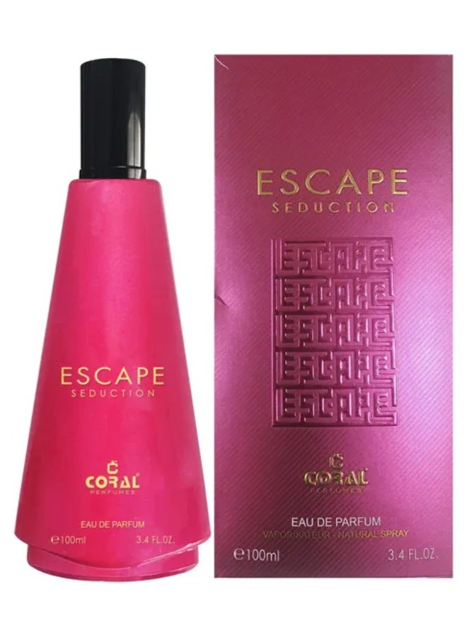 Coral ESCAPE SEDUCTION for Women, Eau De Parfum 100ml - Image 2