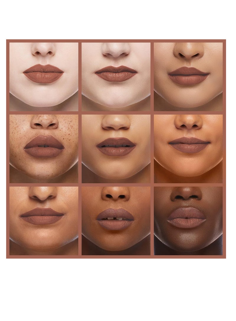 PALLADIO Palladio Lip Stain, Hydrating and Waterproof Formula, Matte Color Look, Longlasting All Day Wear Lip Color, Smudge Proof Natural Finish, Precise Chisel Tip Marker, Mocha Cream  - Image 3