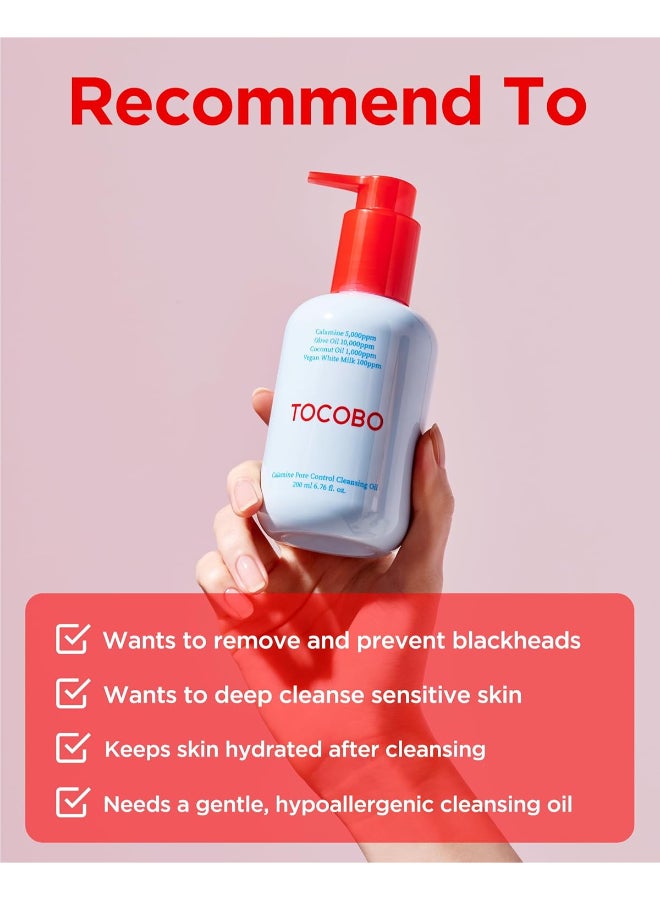 Tocobo Gl Calamine Pore Control Cleansing Oil 200Ml - Image 2