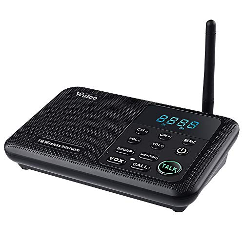 Wuloo Expandable for Wuloo Intercoms Wireless for Home WL888, 1 Mile Range 22 Channel 100 Digital Code (Only 1 Unit for Expandable The Original intercom System, CAN NOT Work Without Other Units) - Image 1