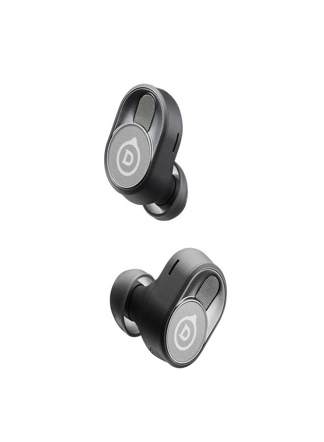 AZLA SednaEarfit MAX TWS 6 Earbud Tips for Wireless Headphones, Dark Gray (M) - Image 3