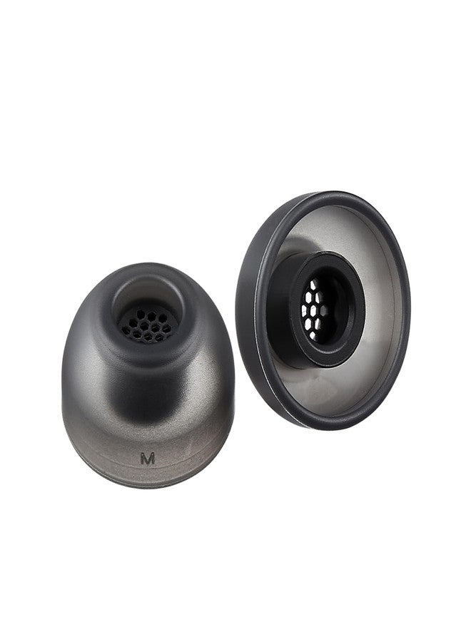 AZLA SednaEarfit MAX TWS 6 Earbud Tips for Wireless Headphones, Dark Gray (M) - Image 2