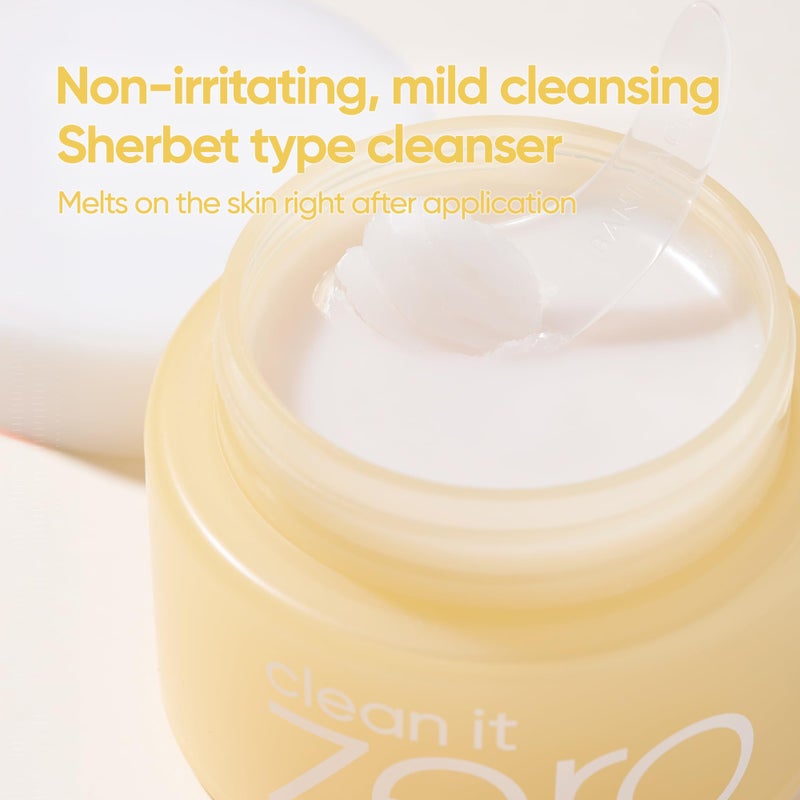 BANILA CO Clean it Zero Nourishing Cleansing Balm | Korean Makeup Remover for Dry Skin | Vegan | Cleansing Oil, Facial Cleanser Made with Ginseng Root & Soybean Peptide (100ml / 3.38 fl. oz) - Image 5