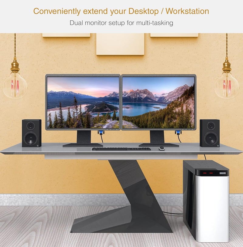 BlueRigger DVI to DVI Monitor Cable (35FT, 24+1 Dual Link, Digital Video Cable, Male to Male) - for Gaming, DVD, Laptops, HDTV and Projector - Image 5