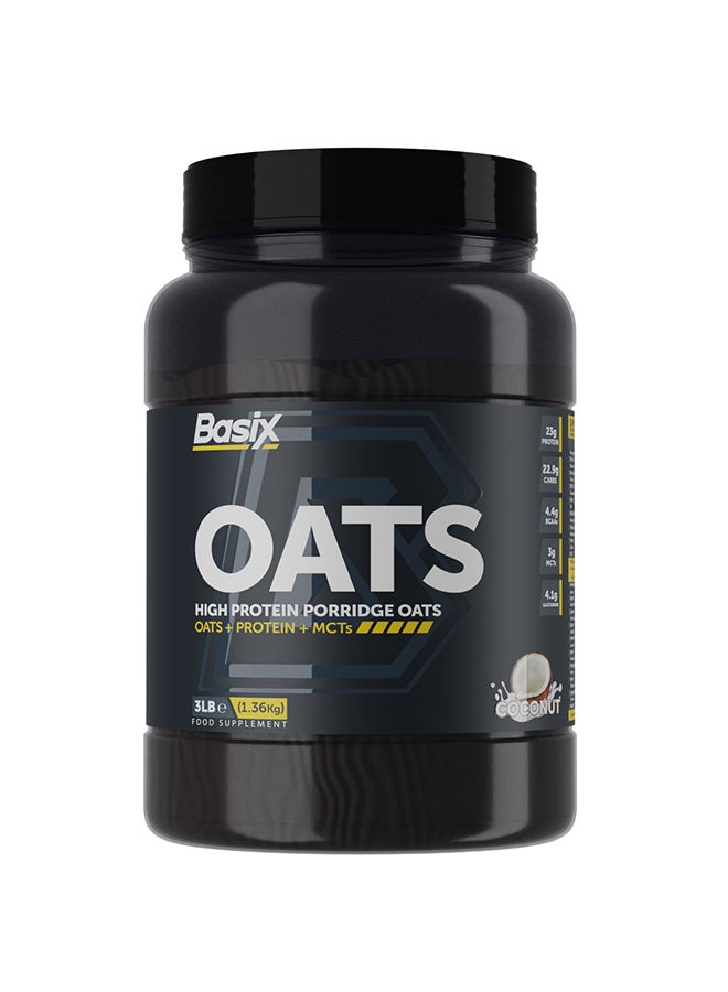 Basix Oats Coconut 3lb - Image 1