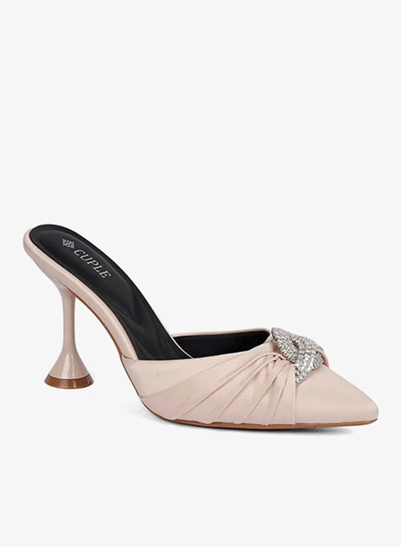 Cuple Nude Patent Mary Jane Flat
