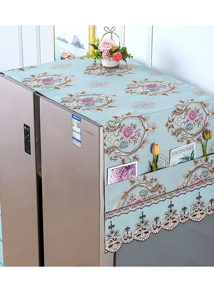EBMINI Anti Slip Refrigerator Dust Cover Dust Cloth Cover 