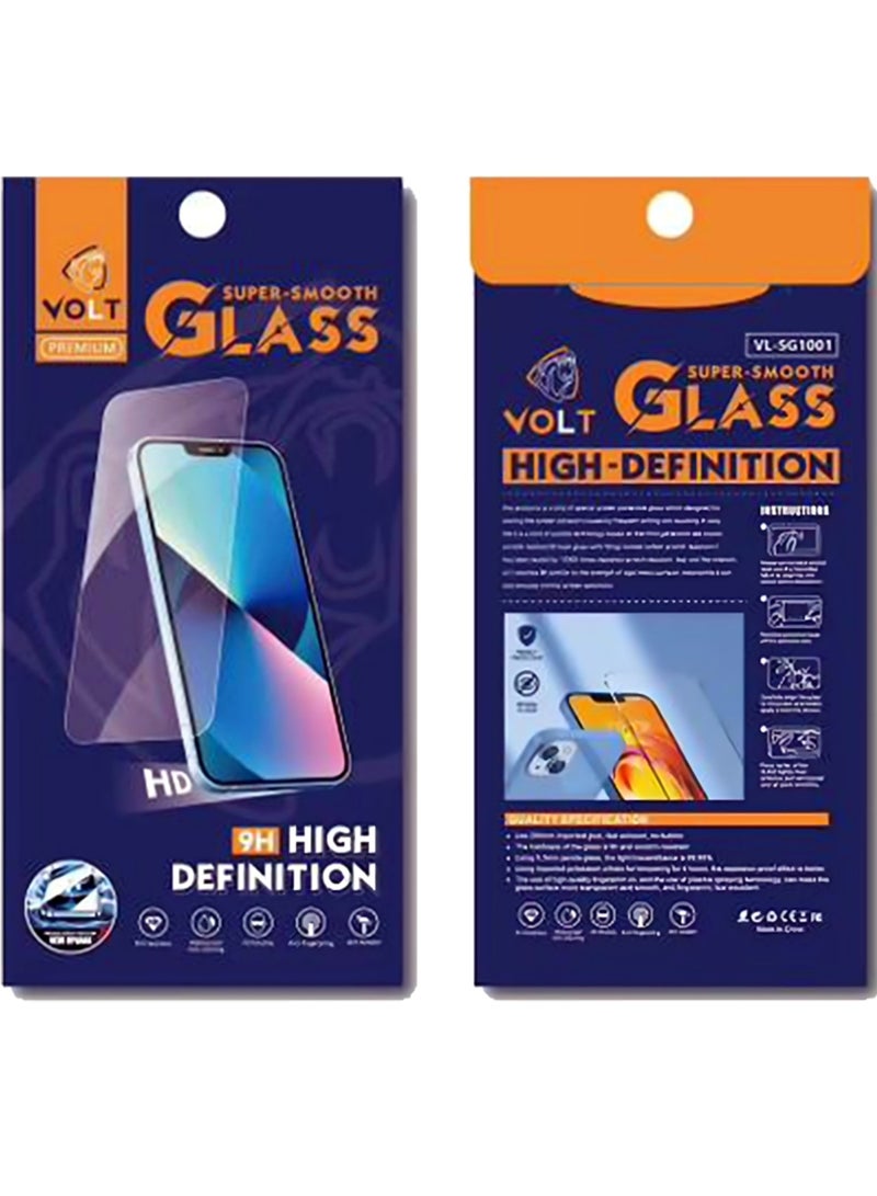 VOLT 9H High Definition Super Smooth Glass Screen Protector for iPhone 15 Pro - Image 1