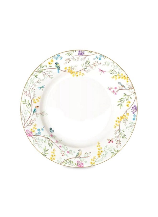 Birds Melody Glossy Glaze Porcelain Dinner Plate Multicolor 26.5cm R0942#BIME - pzsku/ZC455E74EFCA1C92BDAB2Z/45/_/1736071036/8276325c-91ae-48d3-86ae-317f7777fc8d