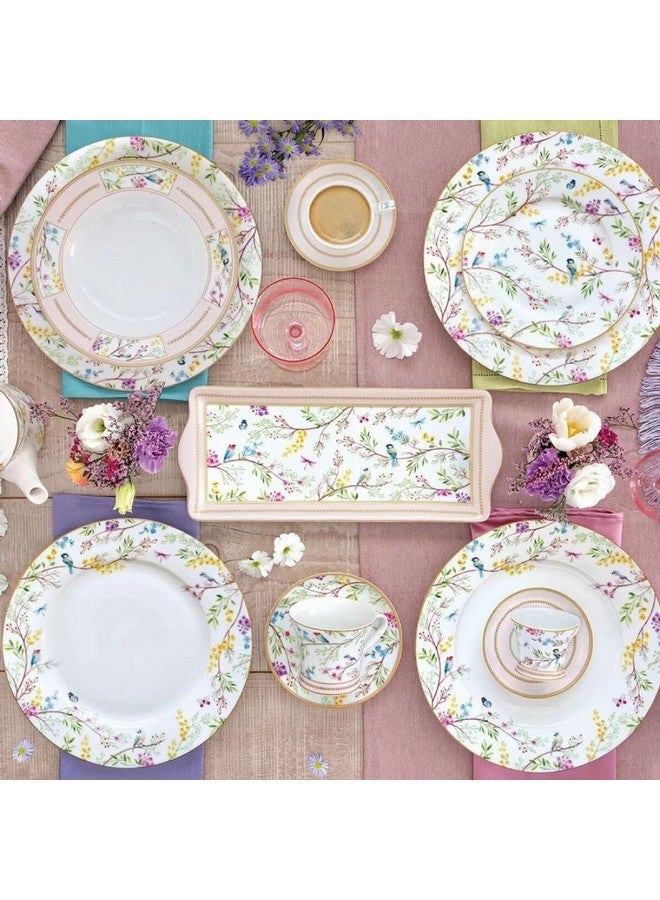 إيزي لايف طبق عشاء بورسلين بلمعان طيور ملون . سم - Image 2