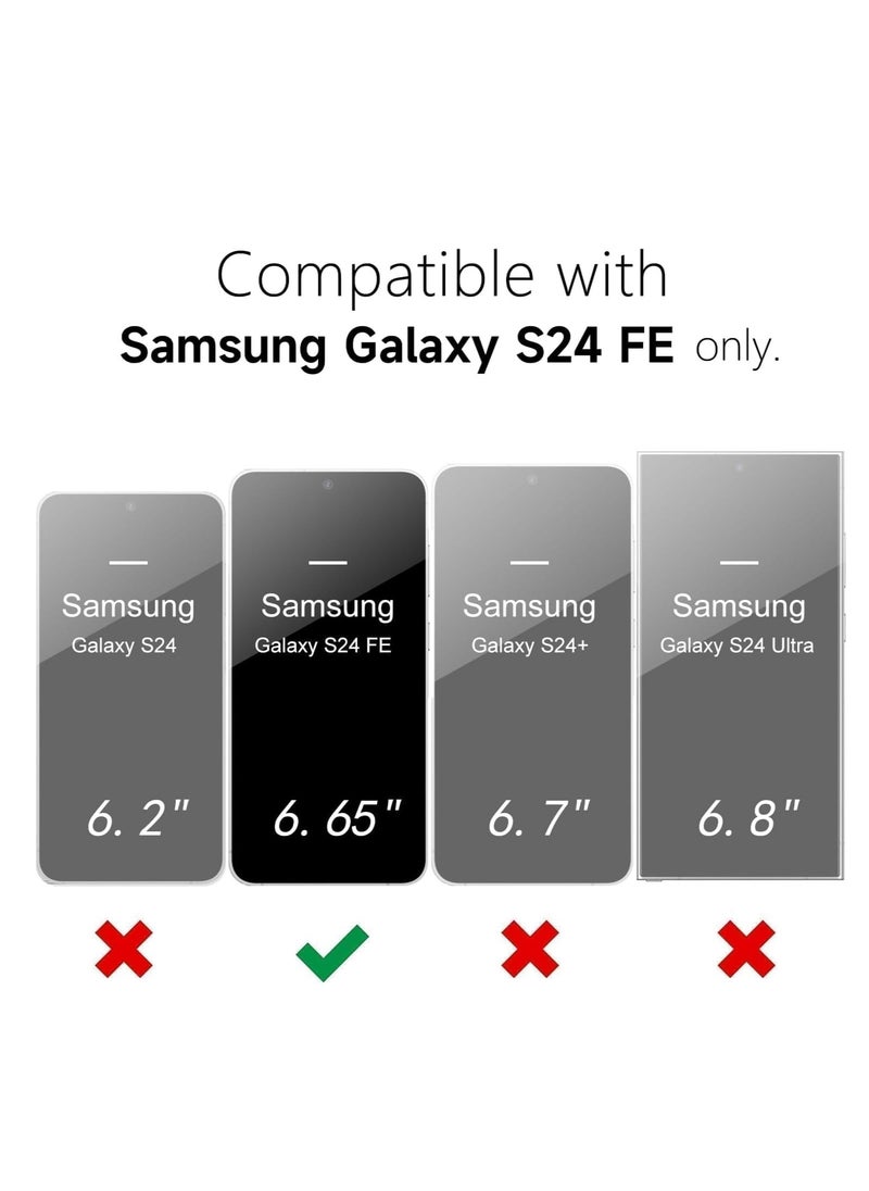 Houmt - Samsung Galaxy S24 FE Case Liquid Soft Silicone Cover for Galaxy S24 FE Slim Camera Protection with Inside Microfiber Lining Anti Scratch Shockproof Case for Samsung Galaxy S24 FE - Image 1
