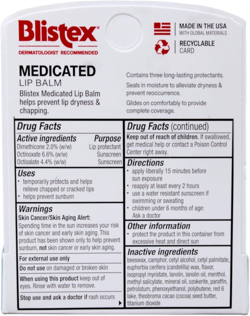 Blistex Medicated Lip Balm with SPF 15 - Image 2