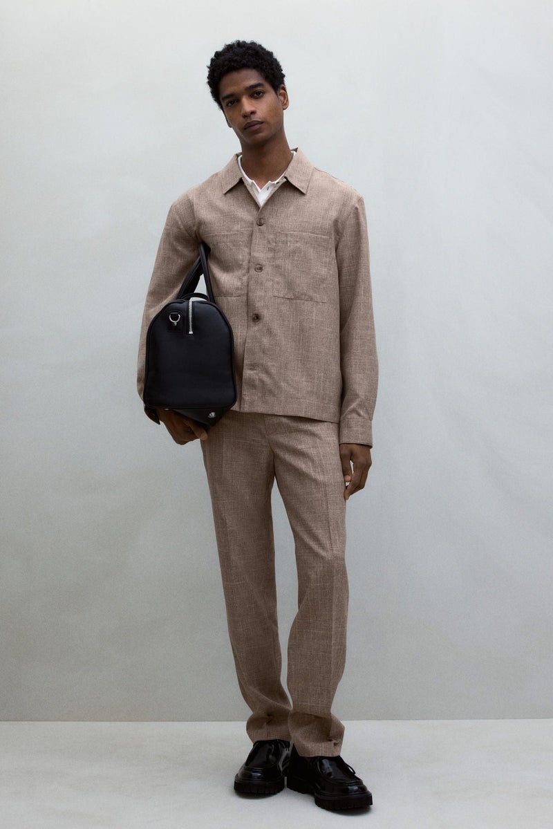 H&M Regular Fit Suit Trousers  - Image 1