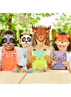 Blulu 12 Piece Kids Animal Masks Forest Friends Animals Cartoon Masks Jungle Woodland Animals Theme Costume Party for Animal Birthday Party Halloween Masks DressUp Party Favors Decoration Supplies - pzsku/ZC45687207B64E2FCBE03Z/45/_/1729417391/3a4c4e59-47a5-4fbb-a610-c5a275a28a2f