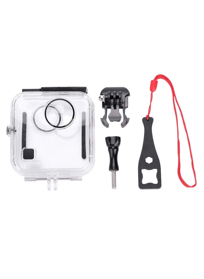 Captaintech 45M Waterproof Diving Case Replacement Shell for GoPro Fusion - Durable Underwater Protective Housing Cover  - Image 1