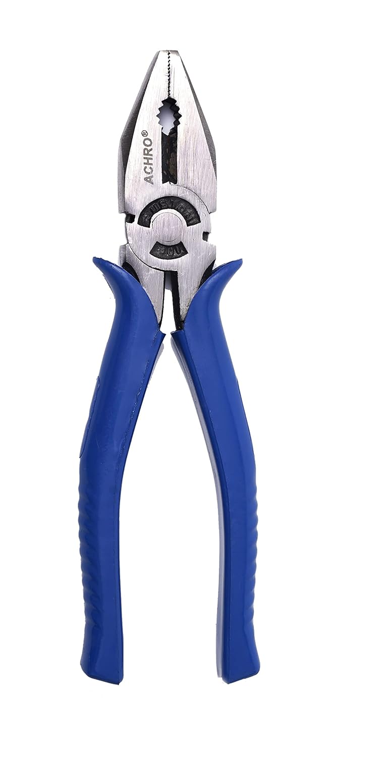 ACHRO Combo Pack of 3 Tool Kits Set for Home Contains 8 Inch Adjustable Spanner 8 Inch Combination Plier 10 Inch Pipe Wrench - Image 4