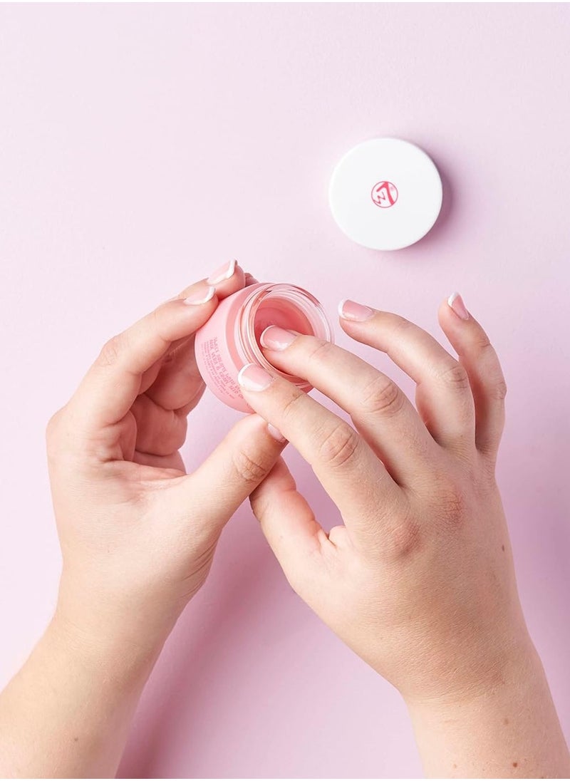 W7 W7 Sweet Dreams Overnight Strawberry Lip Mask - Vitamin E, Aloe Vera and Grape Seed Oil - For Hydrated, Full Looking & Irresistible Lips - 0.42 Fl Oz  - Image 2