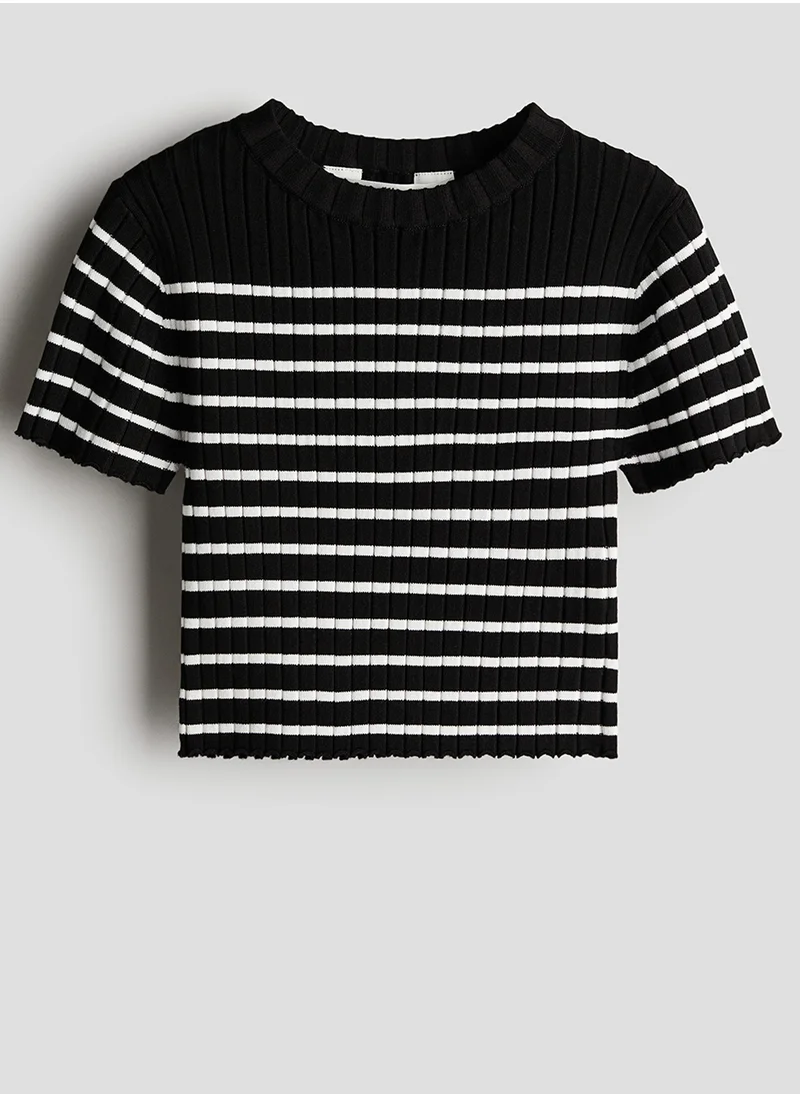 H&M Rib-Knit Top