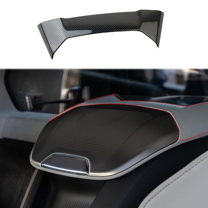 crosselec Carbon Fiber Interior Seats Center Cover Trim for Chevrolet Corvette C8 20202025 for Convertible Model - Image 2