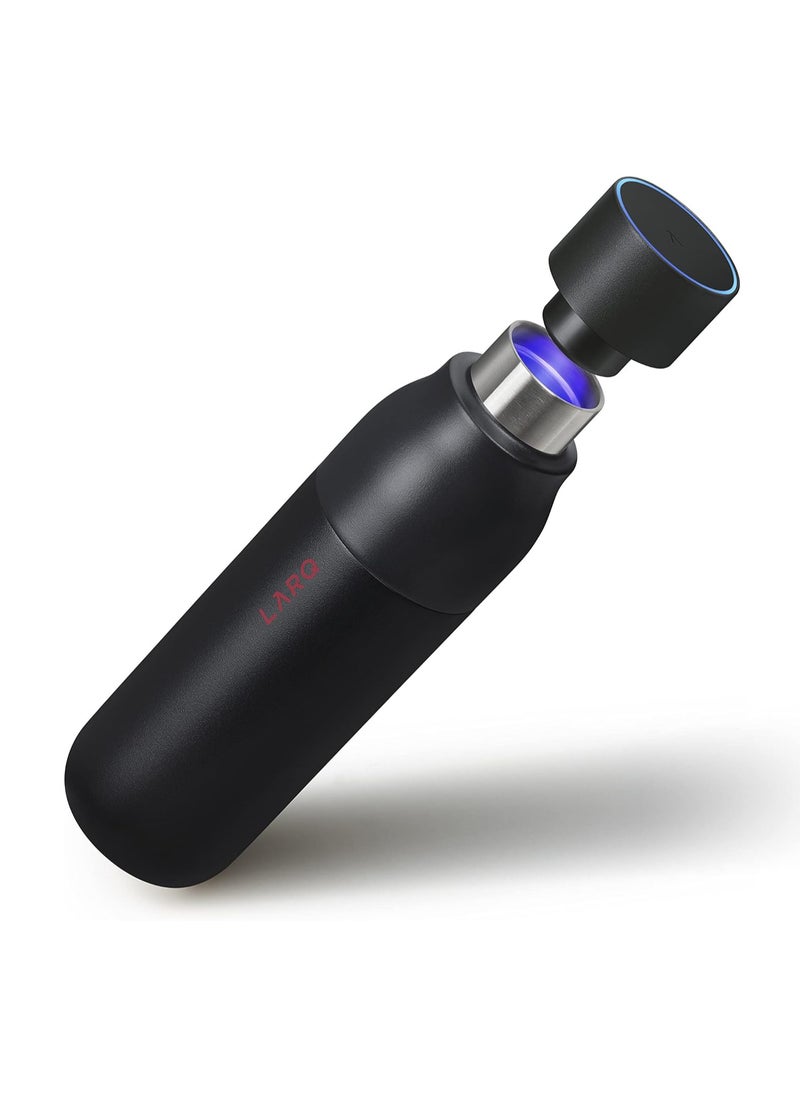 LARQ LARQ Bottle PureVis Product (RED) 500ml - Self-Cleaning and Insulated Stainless Steel Water Bottle with Award-winning Design and UV Water Purifier  - Image 1