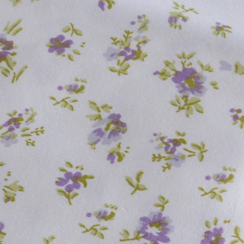 Laura Ashley - King Sheets, Soft Sateen Cotton Bedding Set - Sleek, Smooth, & Breathable Home Decor (Petite Fleur Heather, King) - Image 3