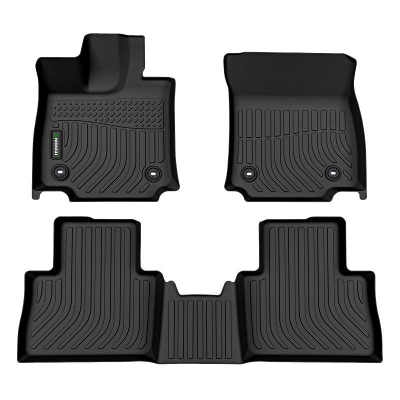 ANBINGO Floor Mats Custom for 2022 Lexus NX NX300/NX300h/NX200t& 2023 NX250/NX350h/NX350 F Sport/NX450h+ Waterproof All Weather Mats Front& Rear Row TPE Heavy Duty Floor Liners Accessories Black