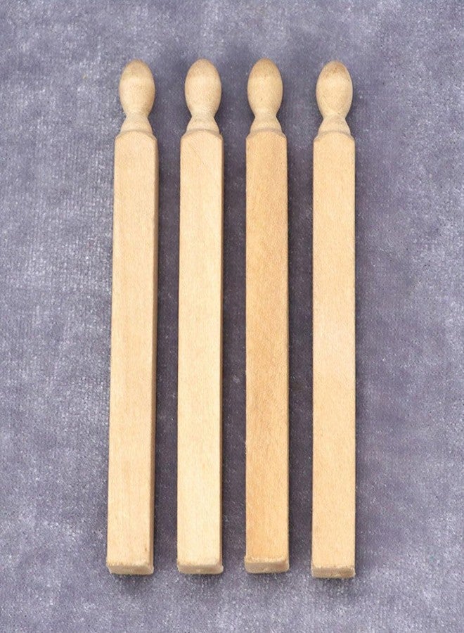 Vaguelly 8pcs Mini Pillars for Dollhouse Stairs Decorative Posts for Crafting Unique Miniature Scenes Dollhouse Accessories - Image 4