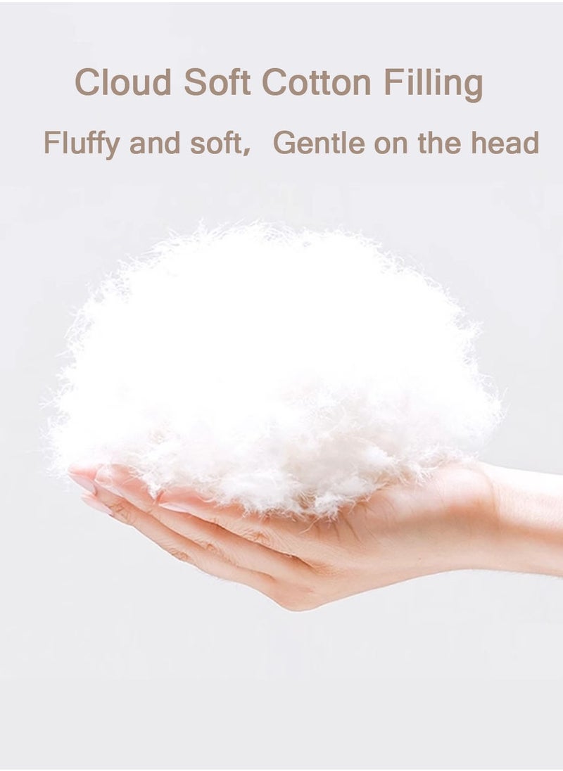 Generic - 2PCS Baby Pillows for Newborn Sleeping(0-12months) Prevent Flat Head Nursery Head Shaping Infant Pillow Head Protection Support - Image 1