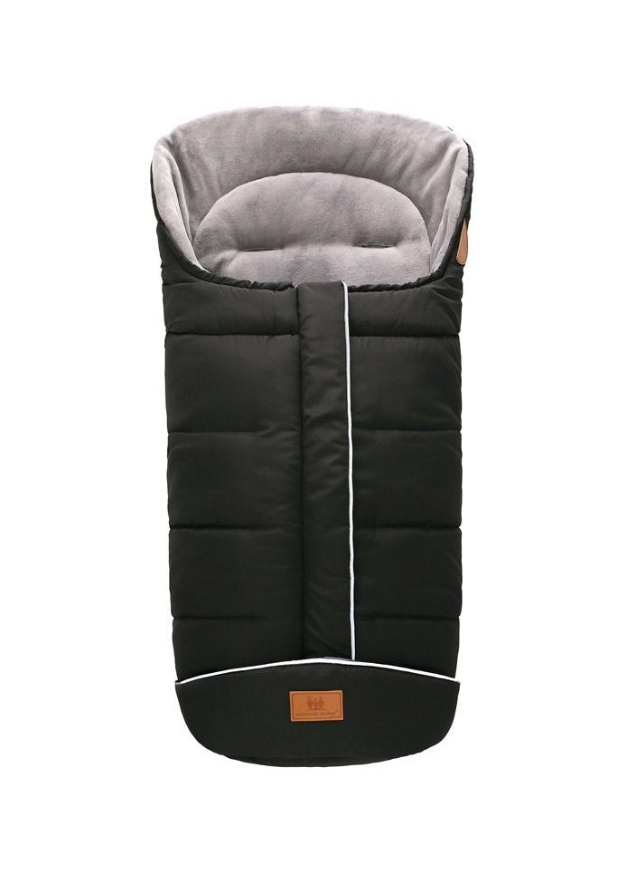 Miracle Baby Baby Stroller Thickened Warm Sleeping Bag In  Winter 