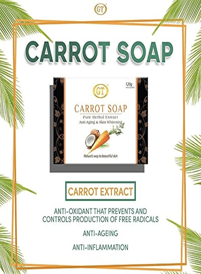 GT Carrot Soap 120g - Image 2
