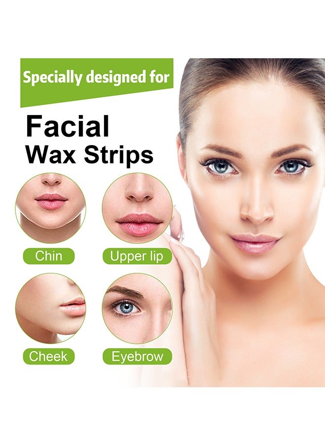SUMAX 30 Pieces (4.5*CM) Fast and Effective Hair Removal Wax Strips for Face Eyebrows Upper Lip Cheeks Epilator Fast Painless Hair Removal Kit Suitable for All Skin Types - Image 4