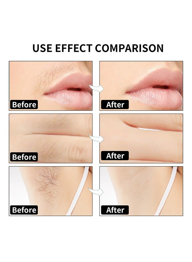 SUMAX 30 Pieces (4.5*CM) Fast and Effective Hair Removal Wax Strips for Face Eyebrows Upper Lip Cheeks Epilator Fast Painless Hair Removal Kit Suitable for All Skin Types - Image 3