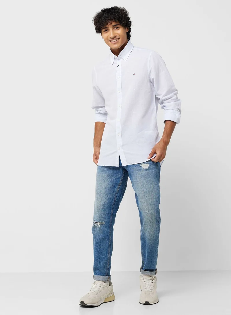 TOMMY HILFIGER Button Down Slim Fit Shirt