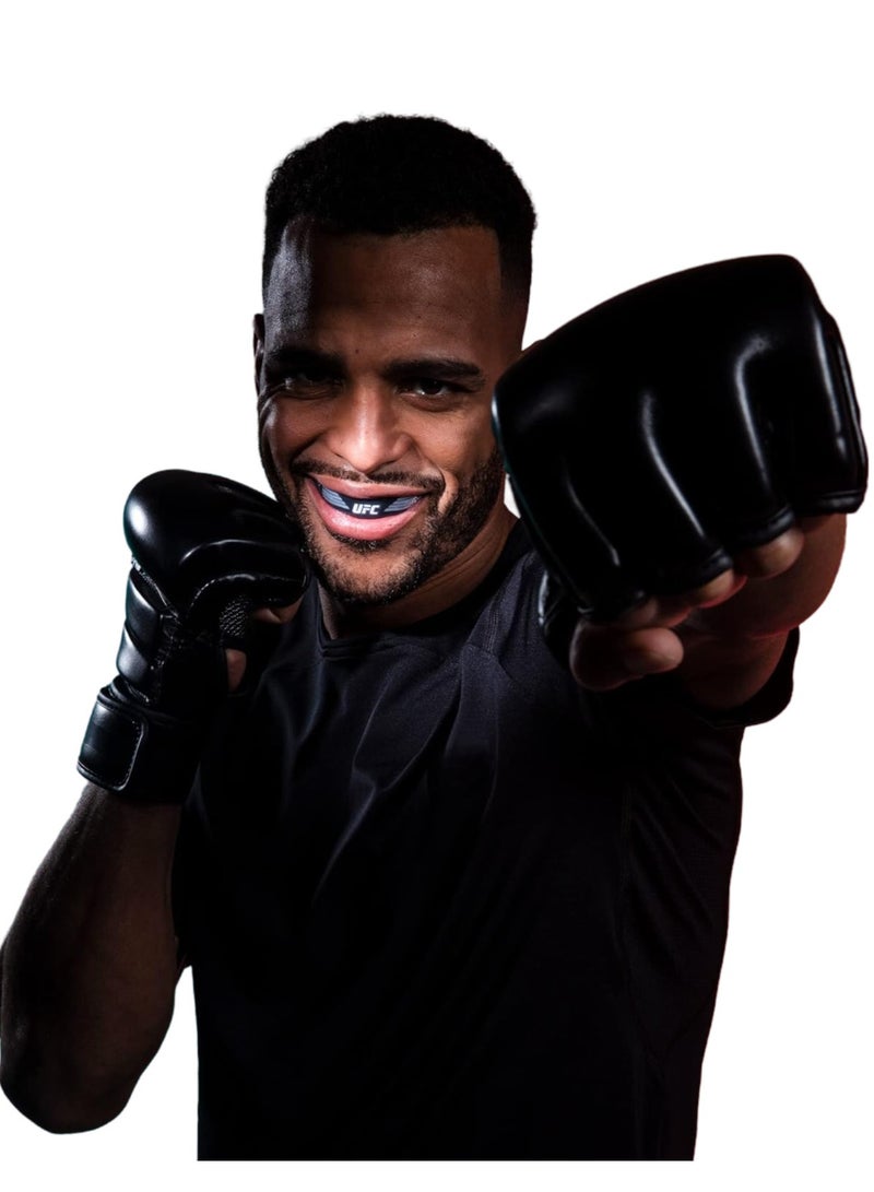 Opro Instant Custom Fit Ufc Strike Silver/Black/White - Image 3