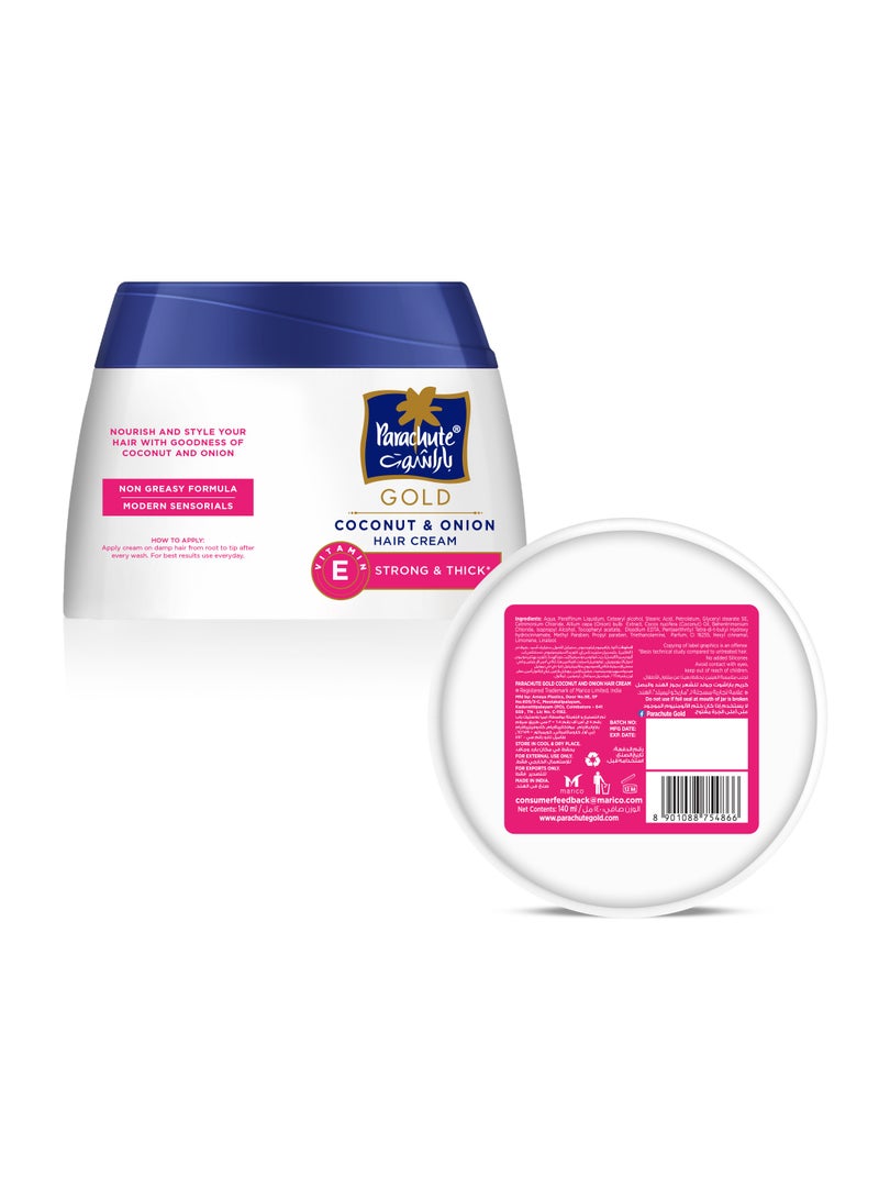 Parachute كريم جوز الهند والبصل الذهبي - Image 2