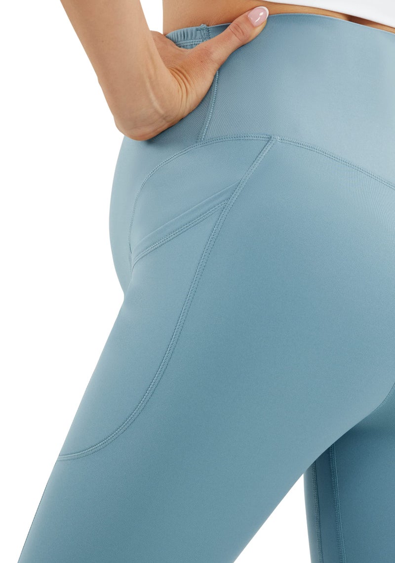 JOYSPELS Womenâ€™s Maternity Leggings Over The Belly with Pockets Workout Yoga Maternity Clothes - Image 1