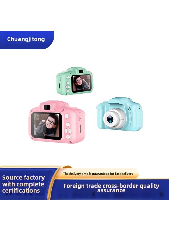 Generic - Hot Sale X2 Digital Camera Home Mini Digital Camera Kids Photo Camera Cross Border Wholesale-Color:Blue - Image 1