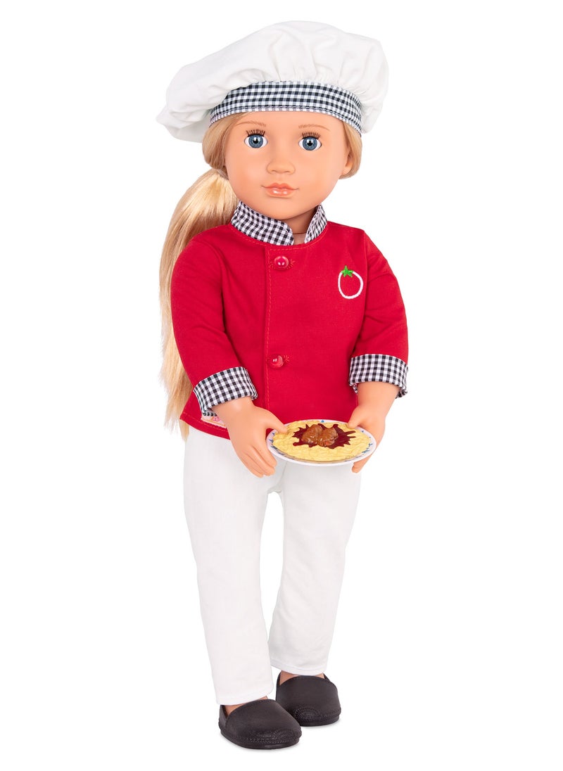 Our Generation Chiara - Prepare Delicious Foods for Friends with this 18-inch Chef Doll  - Image 3
