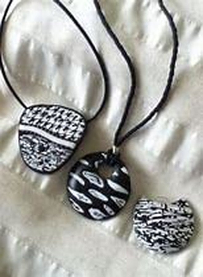 Oytra White and Black Polymer Clay Elastico Series 57g / 2OZ Oven Bake Clay - Image 5