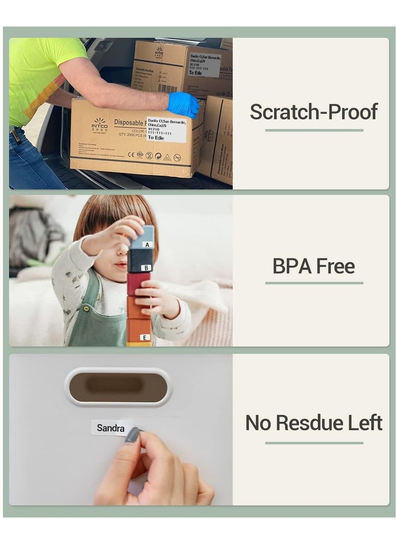 فوميمو 1 لفة ورق تسمية طابعة حرارية ل Phomemo M110 / M110S / M120 / M200 / M220 للأعمال وتجار التجزئة ) - Image 5