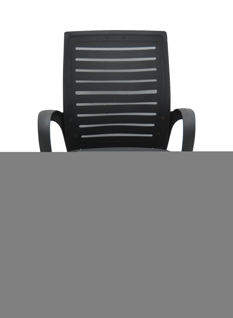 Multi Home Furniture Black Mesh Office Chair – Ergonomic Chair with Lumbar Support, Adjustable Height, Tilt & Lock Adjustable, 360° Swivel Desk Chair, Computer Chair, Office Chair for Home, Office - Image 3
