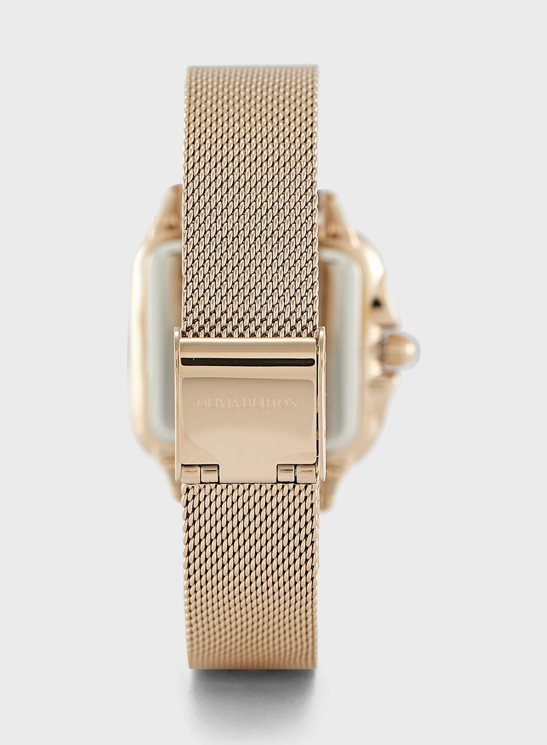 ساعة انالوج كلاسيكية بوجه مربع