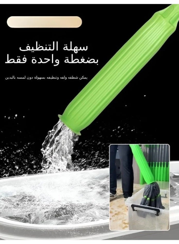 Professional floor mop with high-quality bamboo fibers - the all-in-one solution for washing and mopping. - Image 5